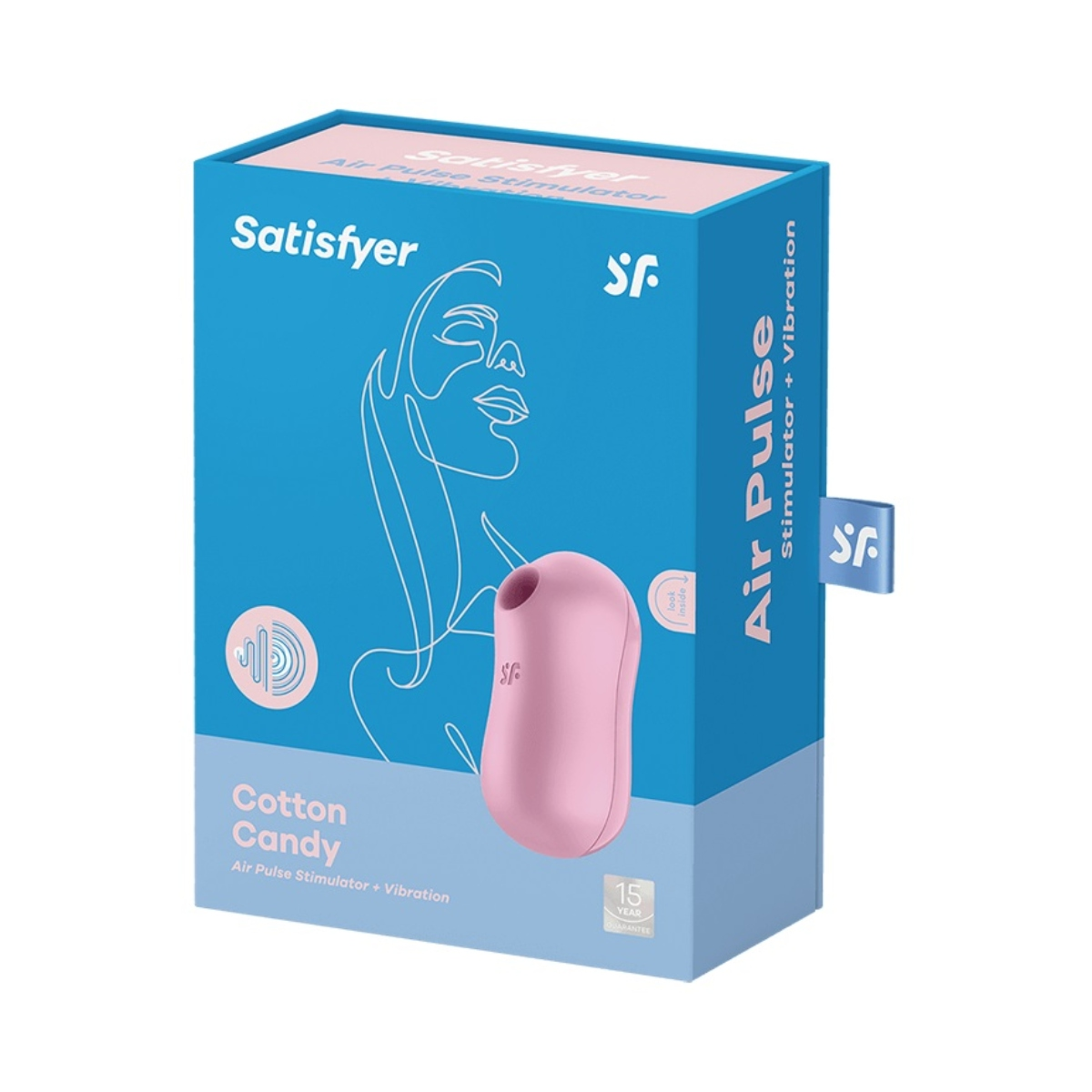 Satisfyer Cotton Candy Air Pulse Vibrator Lilac