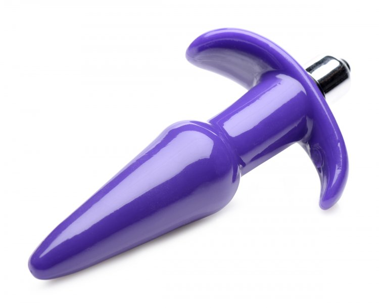 Thrilling Purple Smooth Anal Plug