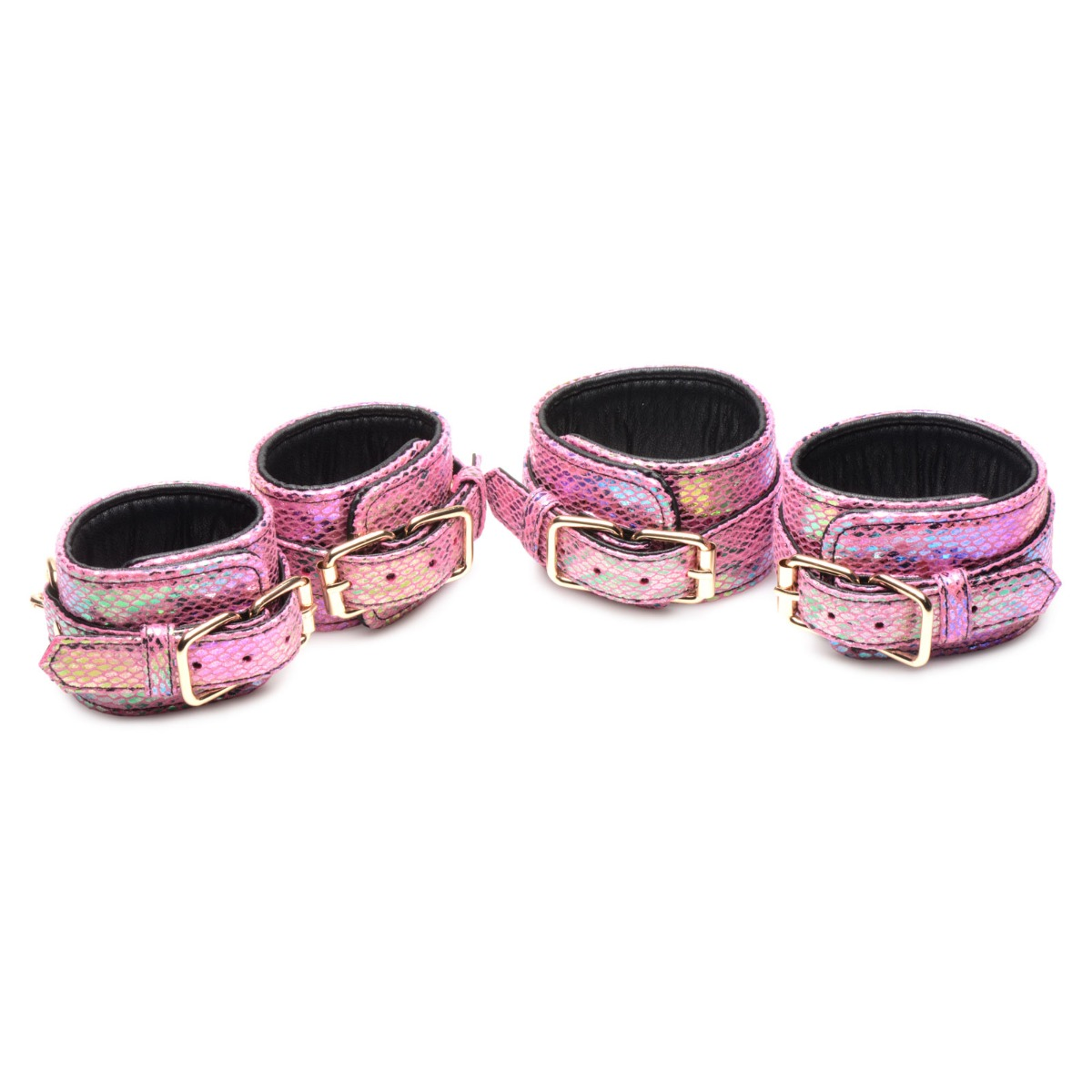 Master Series Captive Cobra 6 Piece Bondage Set Pink