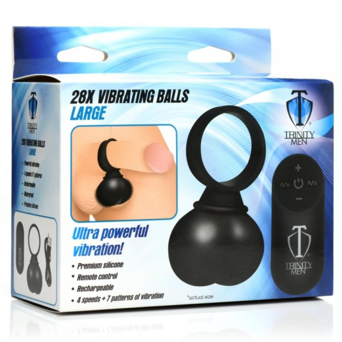 Trinity For Men 28X Vibrating Balls Large