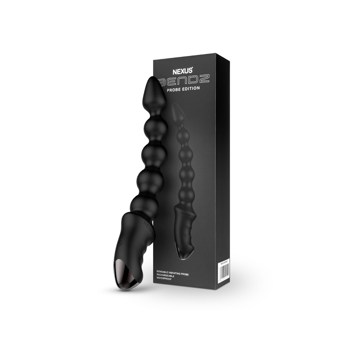 Nexus Bendz Bendable Vibrating Anal Probe Black