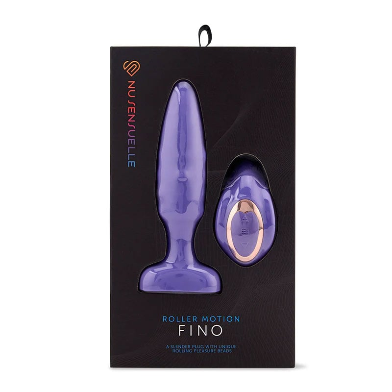 Nu Sensuelle Fino Roller Motion Plug Ultra Violet