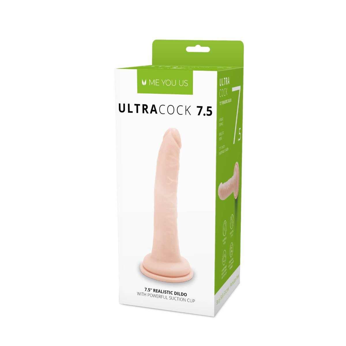 Me You Us Ultra Cock 7.5 Realistic Dildo"