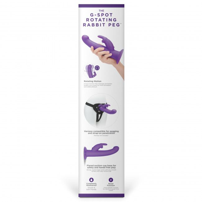 The Rabbit Company Rabbit Peg Purple