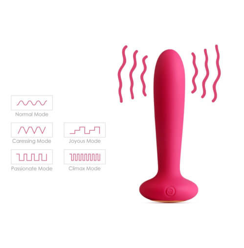 Svakom Primo Remote Control Warming Butt Plug - Black