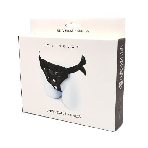 Loving Joy Universal Black Harness