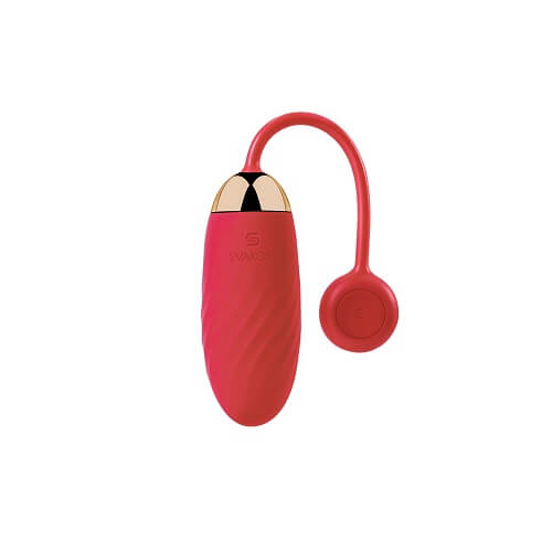 Svakom Ella APP Controlled Silicone Vibrating Egg  Red