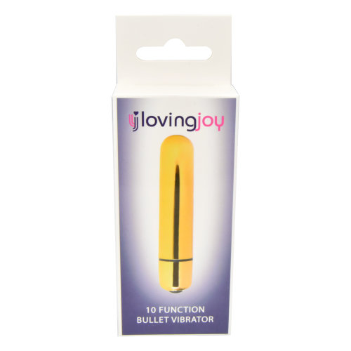 Loving Joy 10 Function Gold Bullet Vibrator