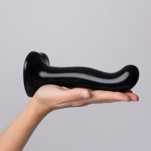 Strap-on-Me P&amp;G Spot Dildo Medium Black