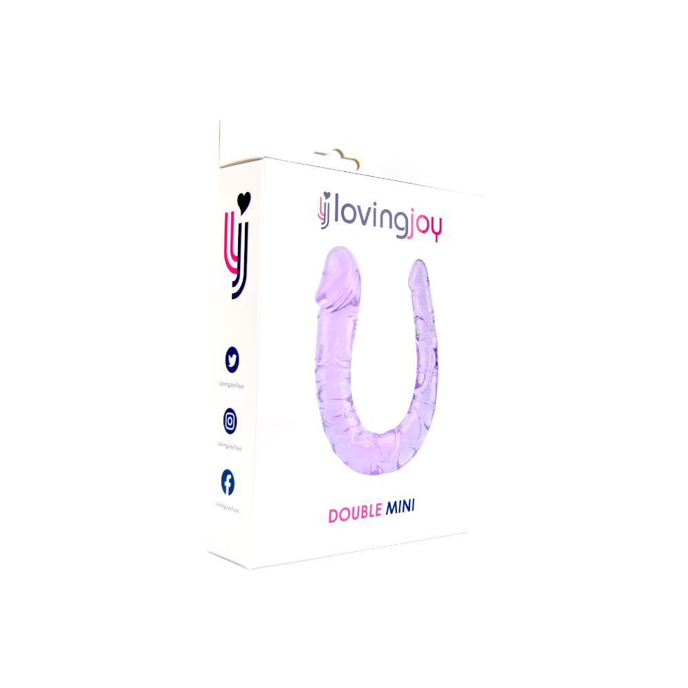 Loving Joy Double Mini Dildo Purple