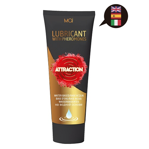 Mai Attraction Lubricant with Pheromones Unfragranced 100ml