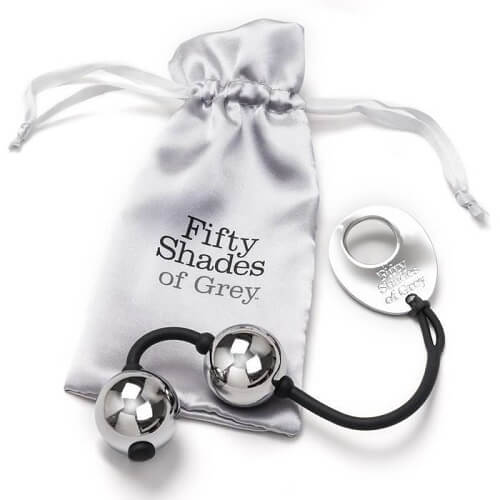 Fifty Shades of Grey Inner Goddess Silver Pleasure Balls