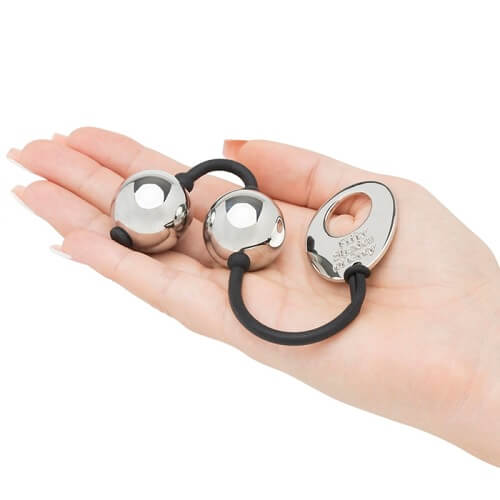 Fifty Shades of Grey Inner Goddess Silver Pleasure Balls