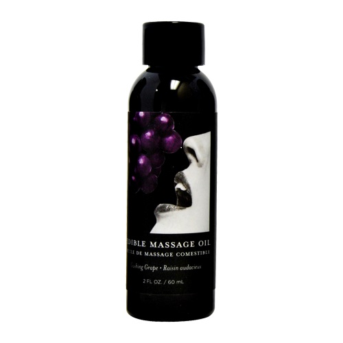 Earthly Body Edible Massage Oil 2oz - Vanilla