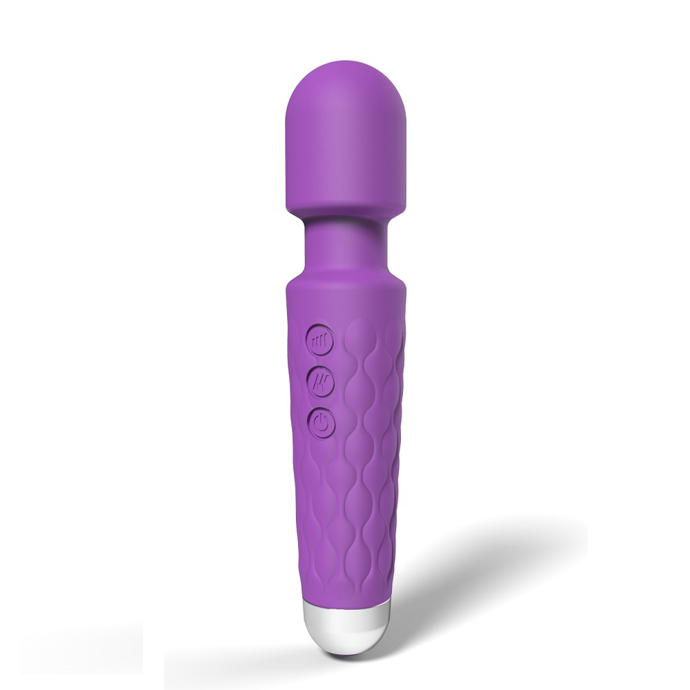 Loving Joy 20 Function Wand Vibrator Purple