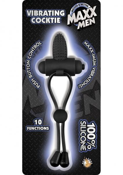 Maxx Men Vibrating Cocktie Black