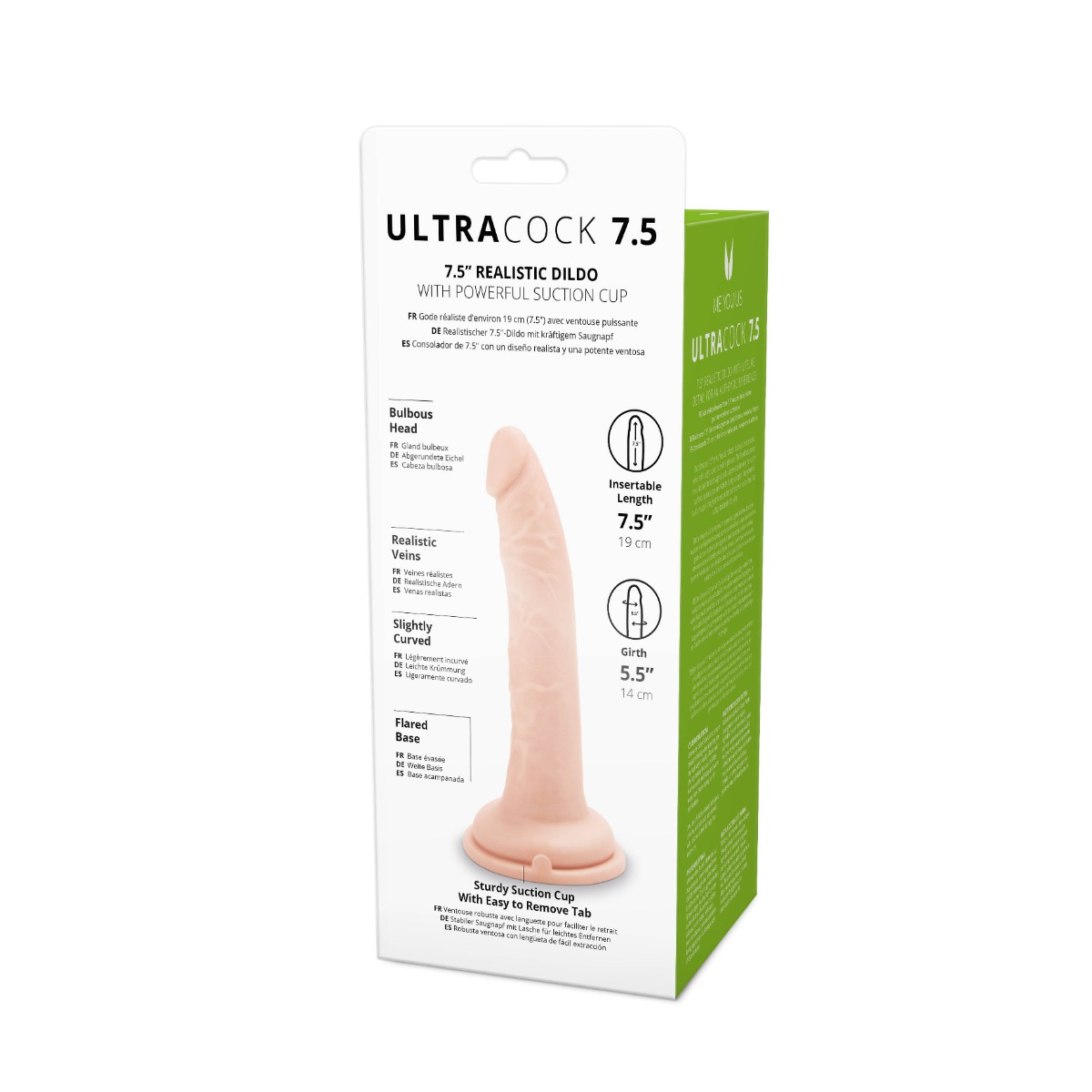 Me You Us Ultra Cock 7.5 Realistic Dildo"