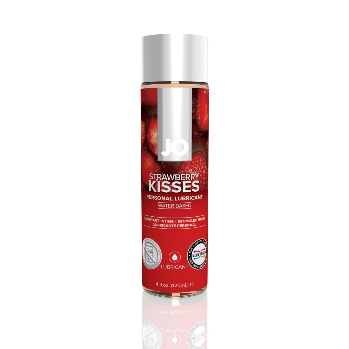 System JO H2O Strawberry Kisses Lubricant 120ml