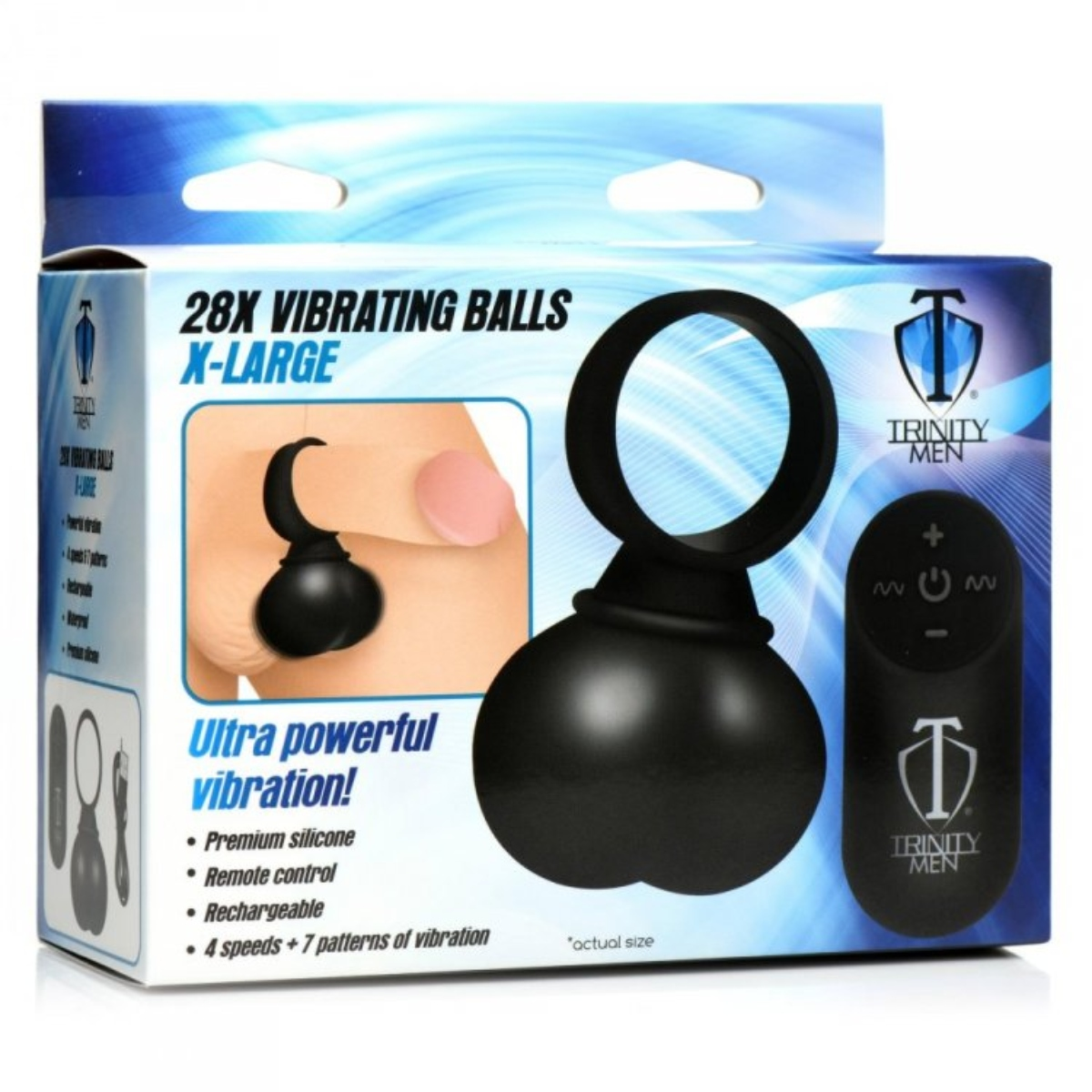 Trinity For Men 28X Vibrating Balls X Large