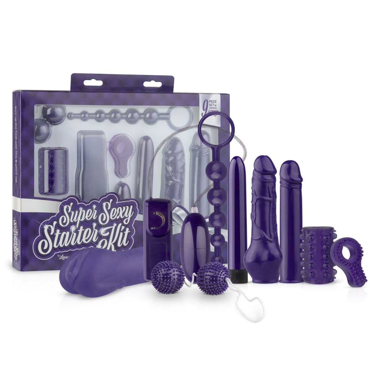 Loveboxxx Super Sexy Starter Kit Couples Sex Toy Set