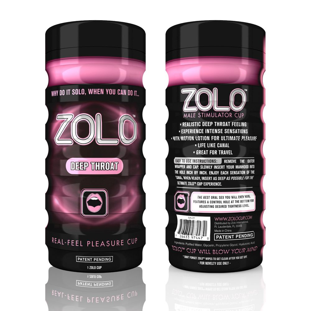 Zolo Deep Throat Cup Pink