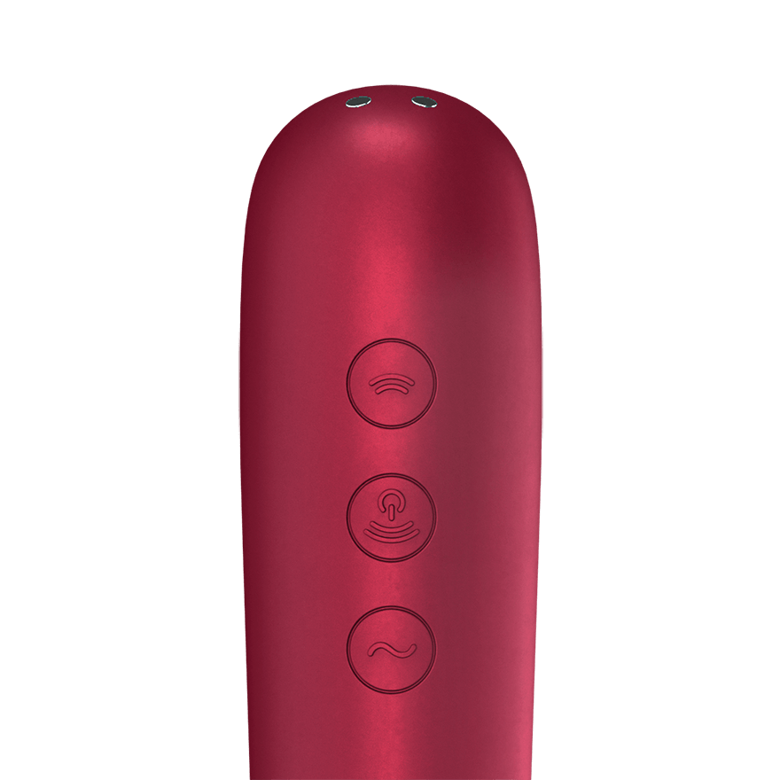 Satisfyer Dual Love Vibrator With Bluetooth And App Pink