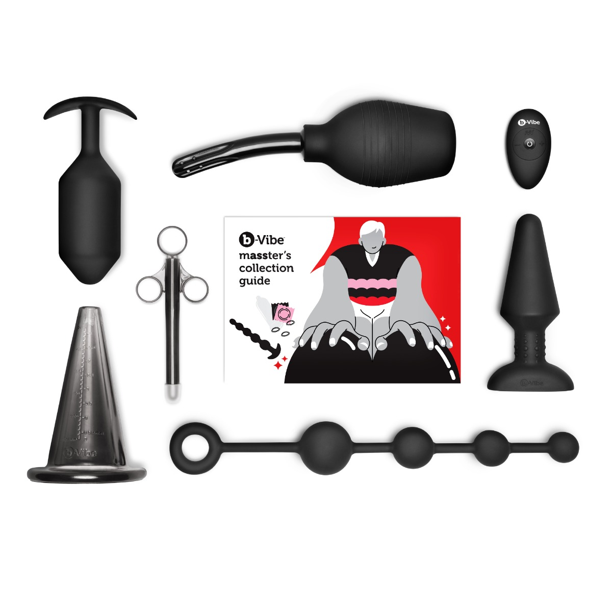 b-Vibe Anal Education Set Masster's Degree Edition