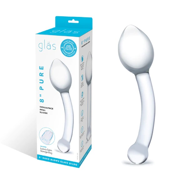 Glas Pure Indulgence Anal Slider Clear (8)"