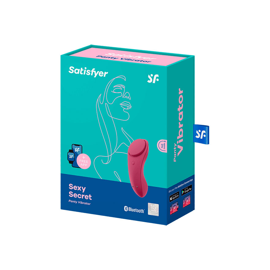 Satisfyer Sexy Secret Panty Vibrator Red