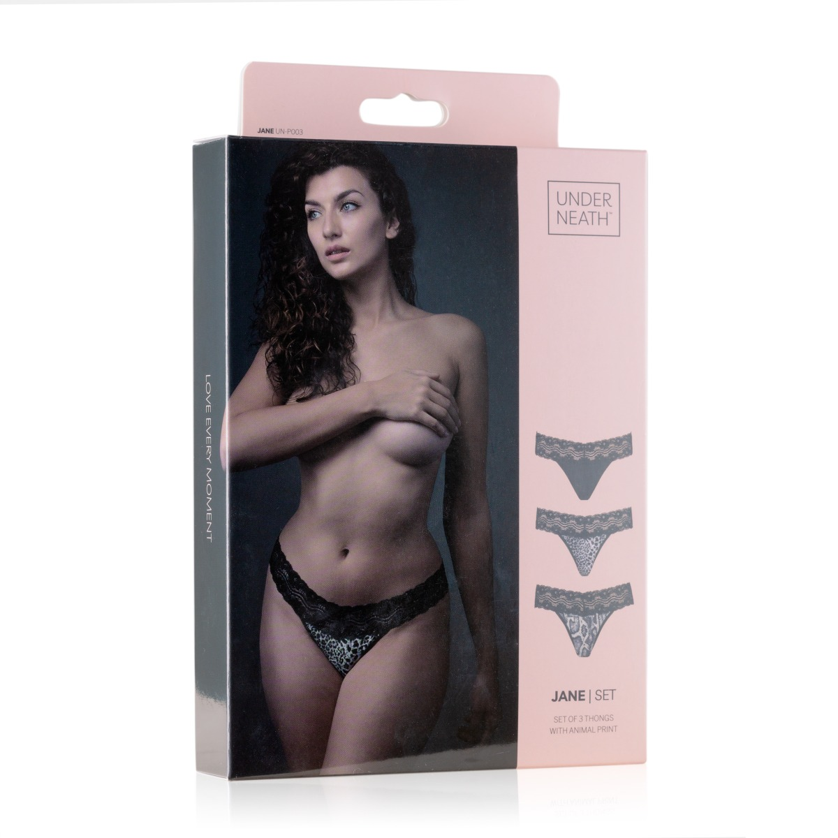 Underneath - Jane Thong Set of 3 L/XL