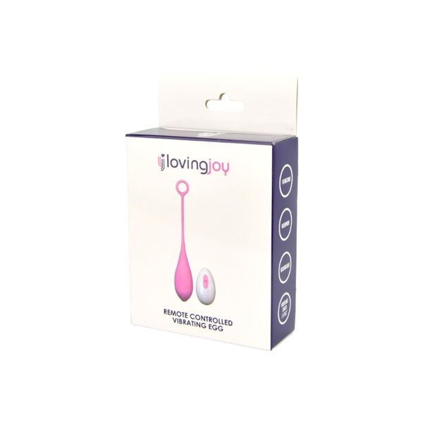 Loving Joy Remote Controlled Vibrating Egg