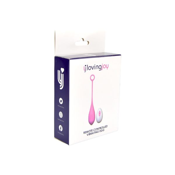 Loving Joy Remote Controlled Vibrating Egg